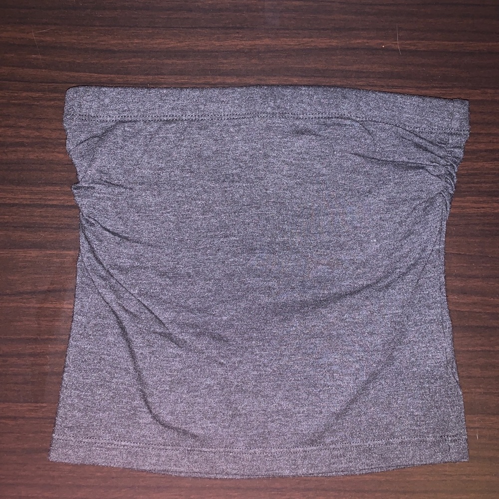 Dark Gray tube top